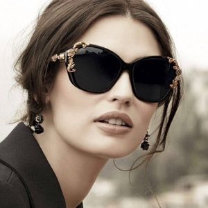 DOLCE & GABBANA BAROQUE STYLE SUNGLASSES